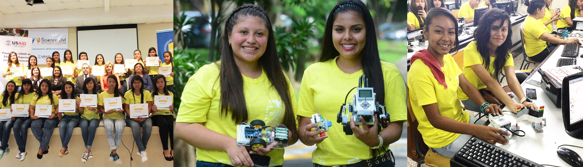 El Science Girl Camp en El Salvador