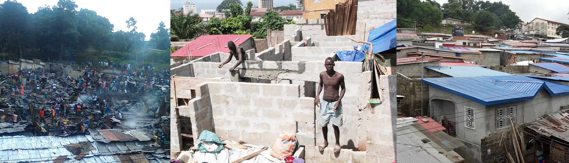 Angola Town: de suburbio a barrio modelo en Sierra Leona