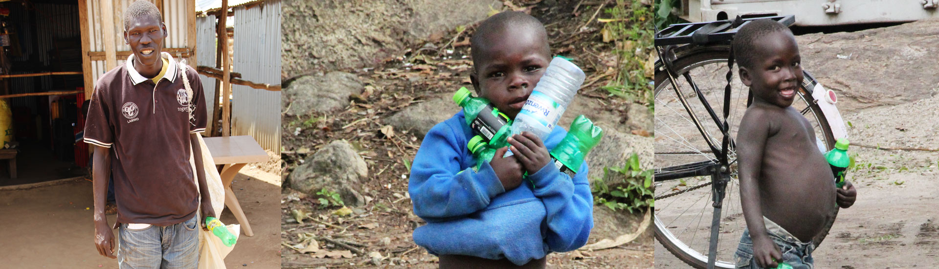 Refugiados en Palabek: Oline, el reciclador más generoso