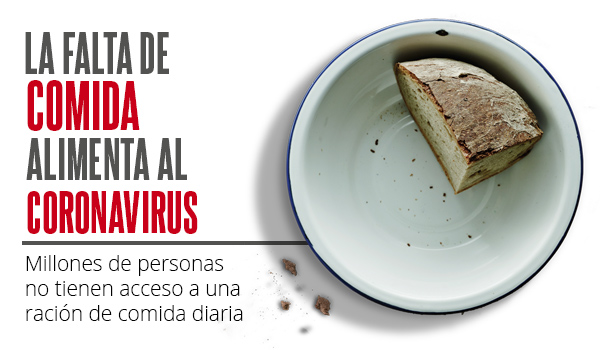 La falta de comida alimenta al coronavirus - Emergencia coronavirus