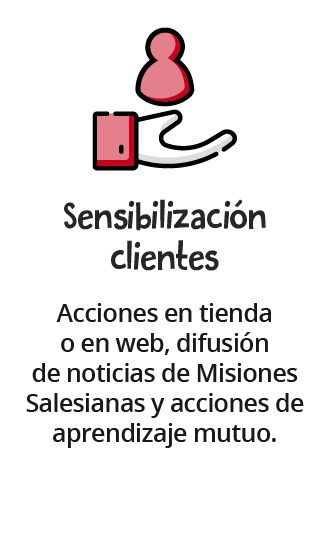 Sensibilización clientes