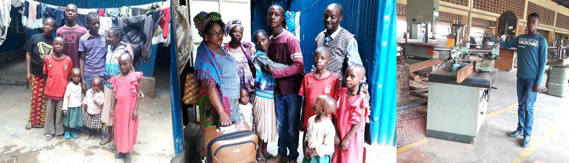 Daniel y Jean Claude, dos historias de acogida, esperanza y reunificación familiar para los niños de la calle en RD Congo