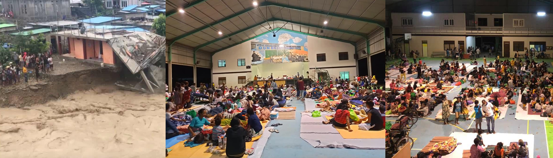 Las obras salesianas de Timor dan refugio a más de 3.000 personas afectadas por las graves inundaciones