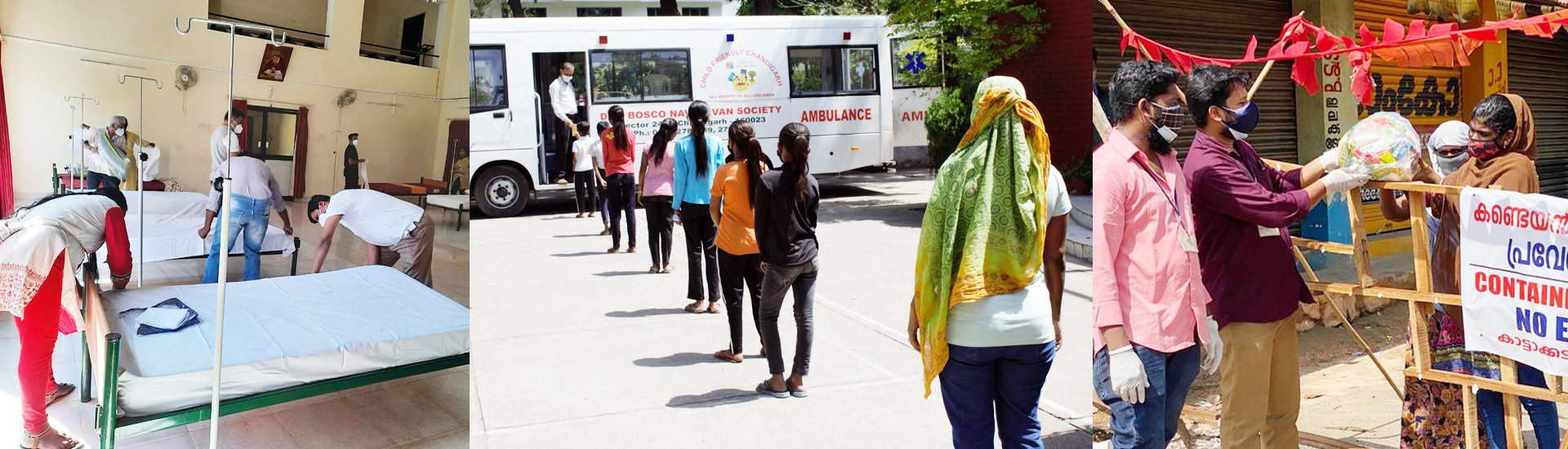 Acciones salesianas concretas en la emergencia contra la devastadora segunda ola de Covid en India
