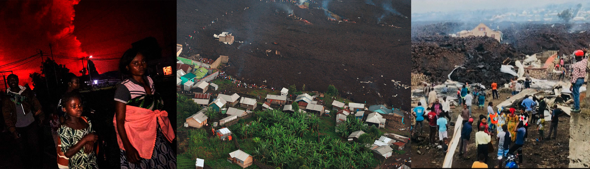 SOS desde RD Congo: “Estamos sin agua ni electricidad por la erupción del volcán ‘Nyiragongo’ en Goma”