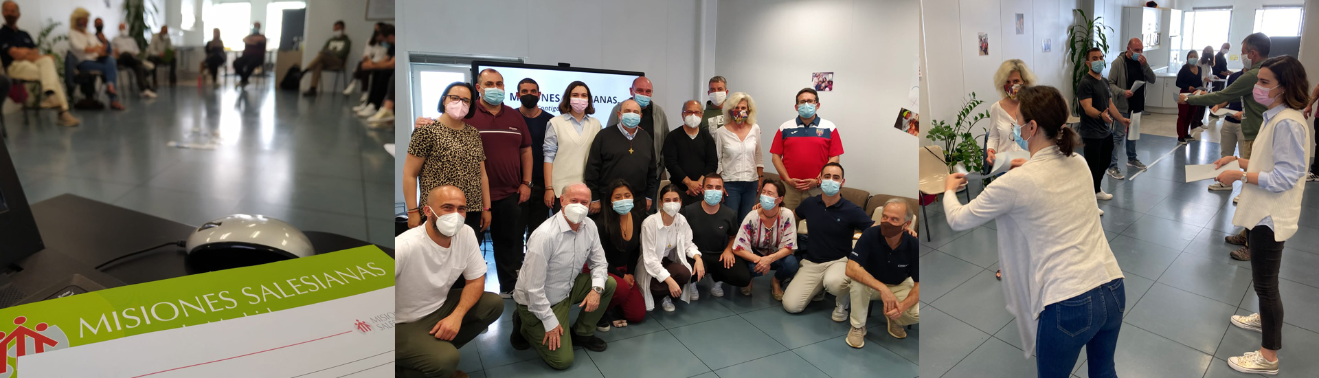 Primera jornada del Programa de Voluntariado Misionero Salesiano de Larga Estancia