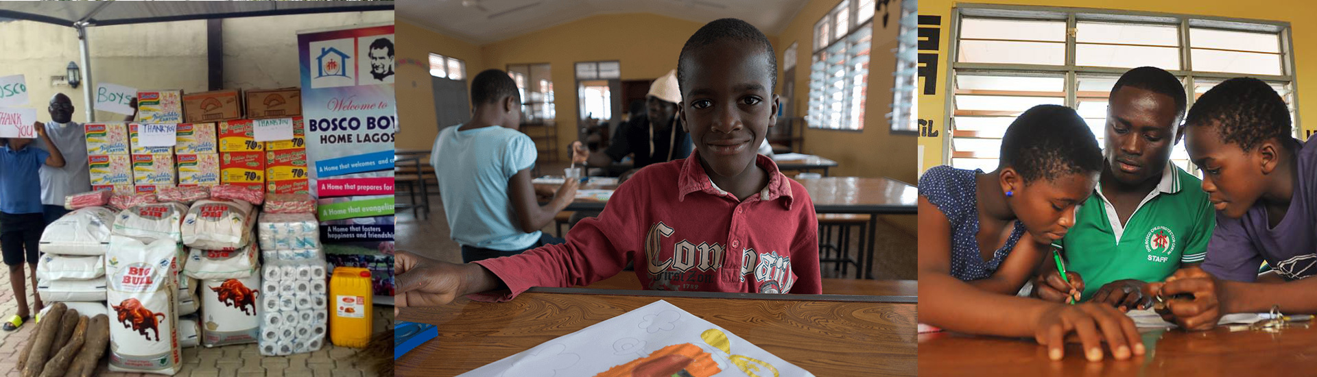 La asistencia a los niños en situación de calle en Nigeria no se detiene en tiempos de pandemia