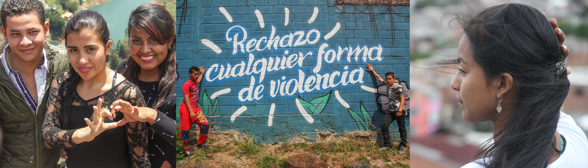 Jóvenes embajadores de la paz al cambiar sus vidas después de participar en una guerra