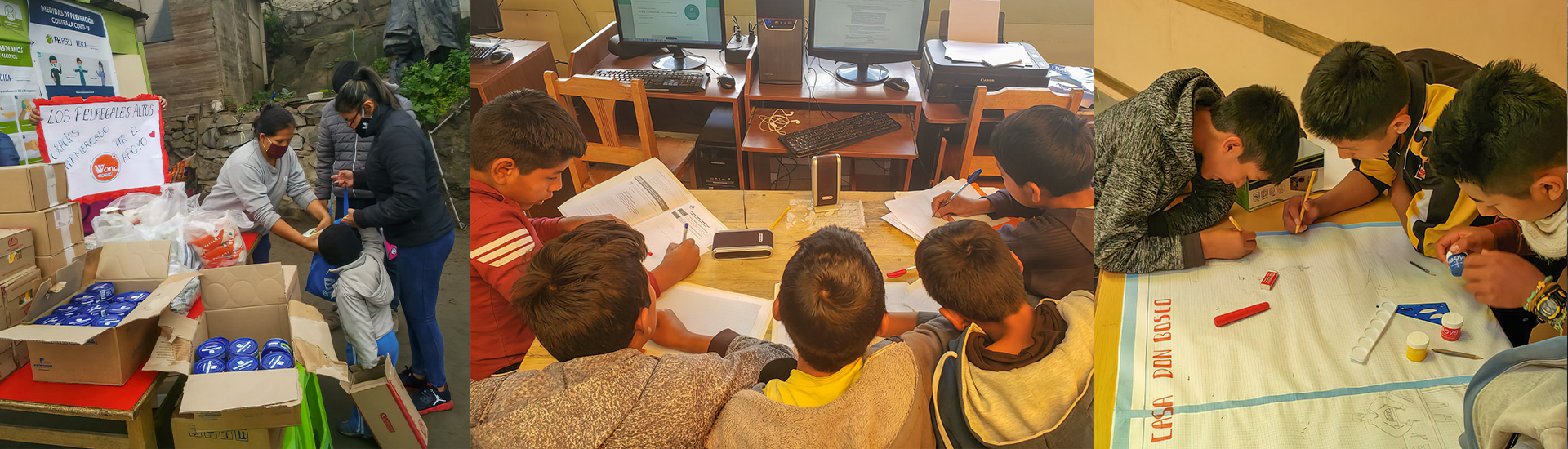 Dos años de pandemia mundial. Seguimos al lado de millones de menores huérfanos y que no pueden ir a la escuela