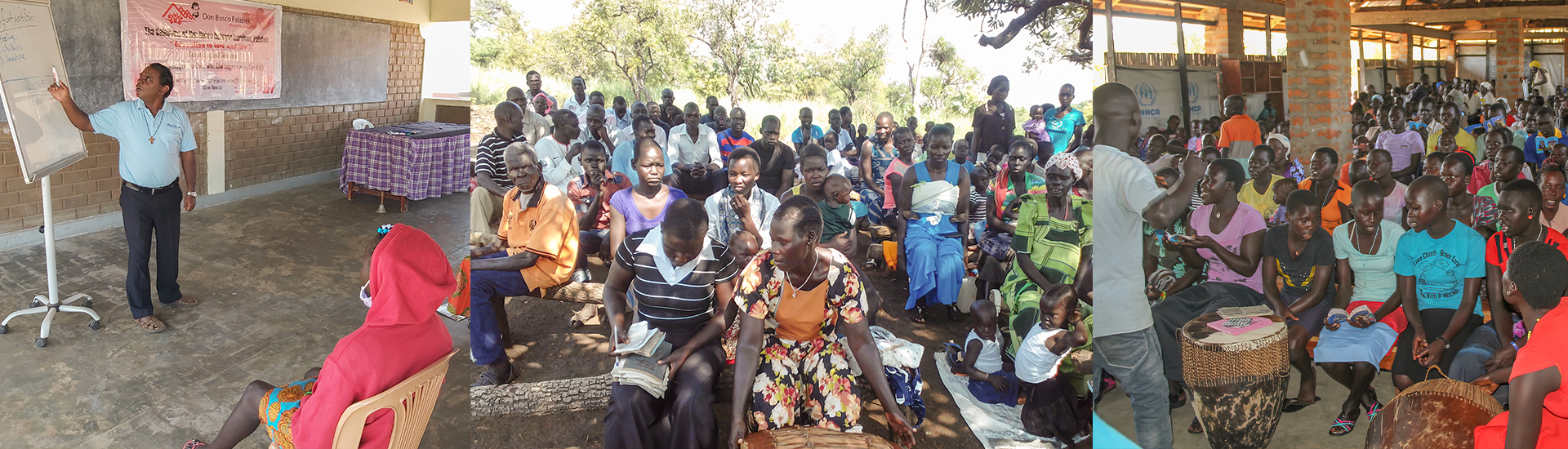 Formación de catequistas en Palabek (Uganda) para atender a los refugiados de Sudán del Sur