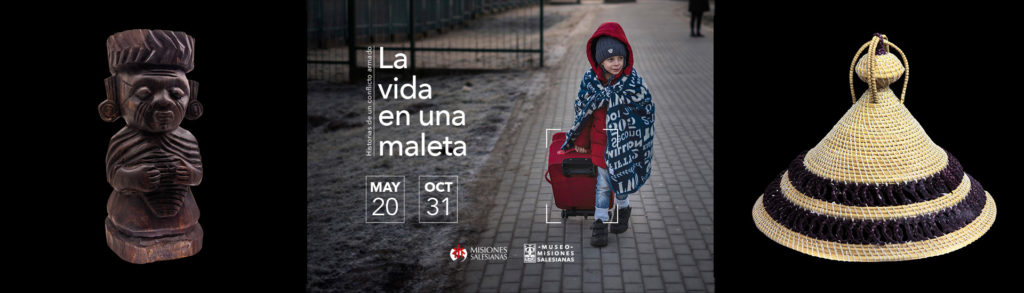 ‘La vida en una maleta’, exposición fotográfica sobre el conflicto en Ucrania en el Museo Misiones Salesianas