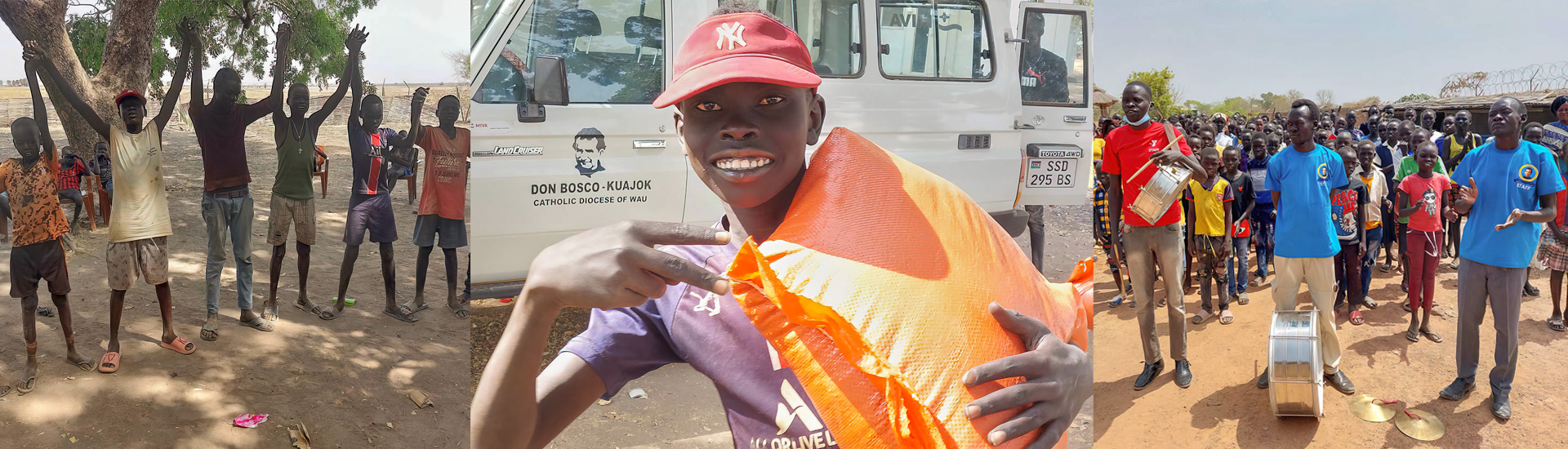 Don Bosco Kuajok, una presencia muy joven pero con grandes logros para los niños de la calle en Sudán del Sur