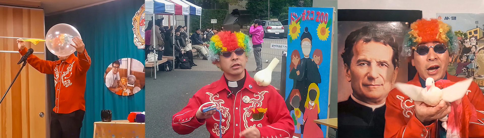 La magia de Don Mickey, el salesiano japonés que traslada con sus trucos la alegría de Don Bosco a los jóvenes