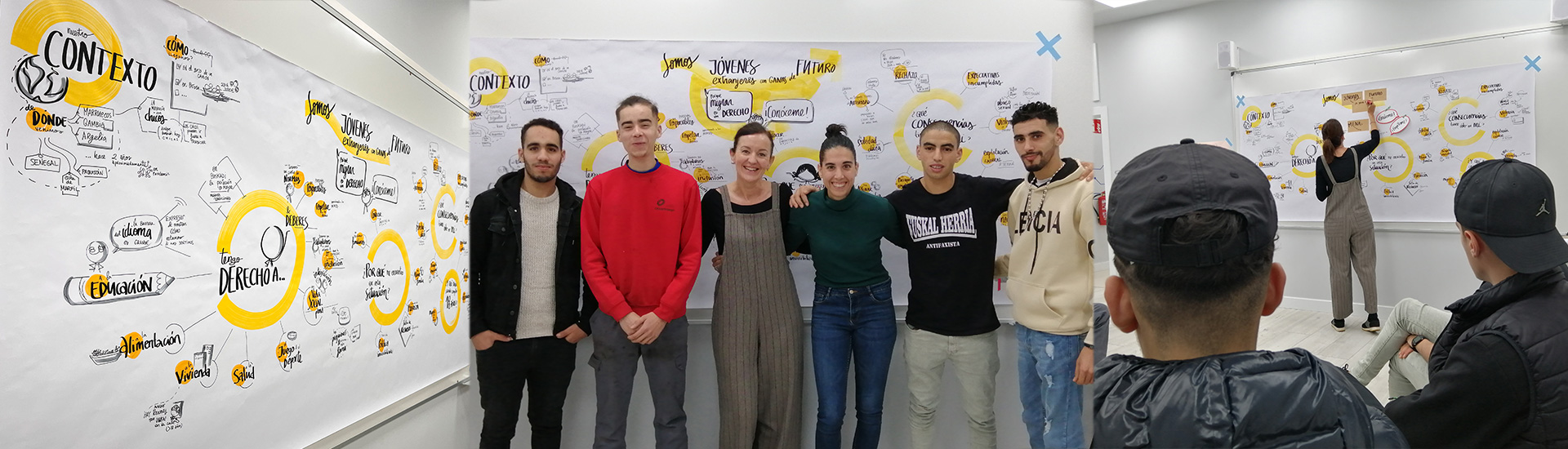 Jóvenes migrantes en el País Vasco sensibilizan sobre la prevención de actitudes racistas y xenófobas