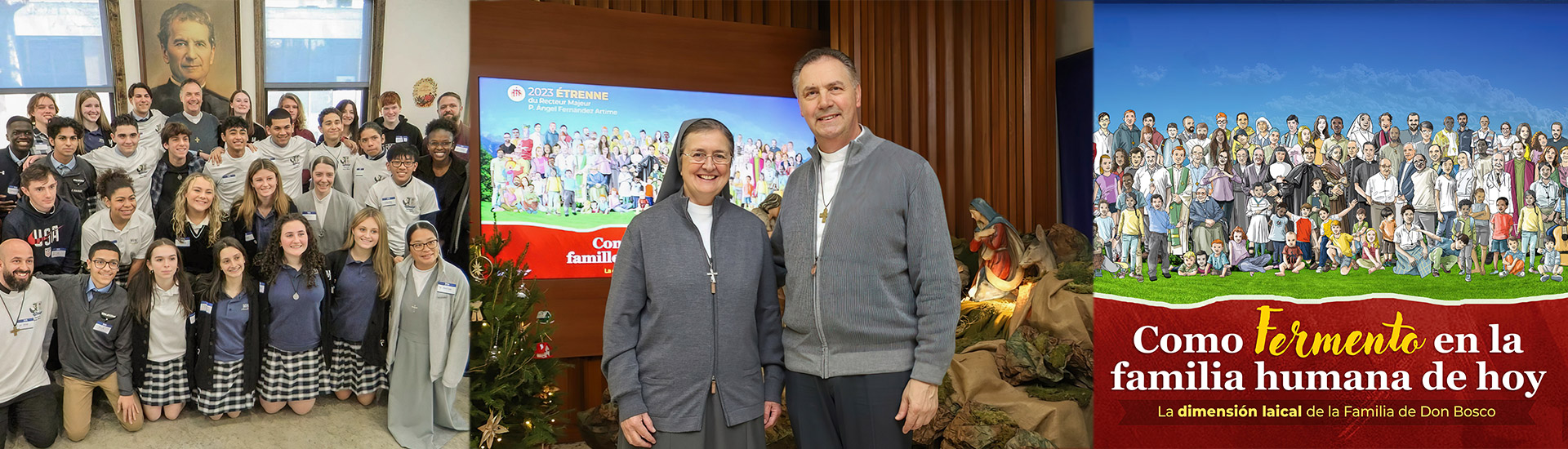 Presentación del Aguinaldo 2023 del Rector Mayor de los Salesianos: ‘Ser fermento en la familia humana hoy’