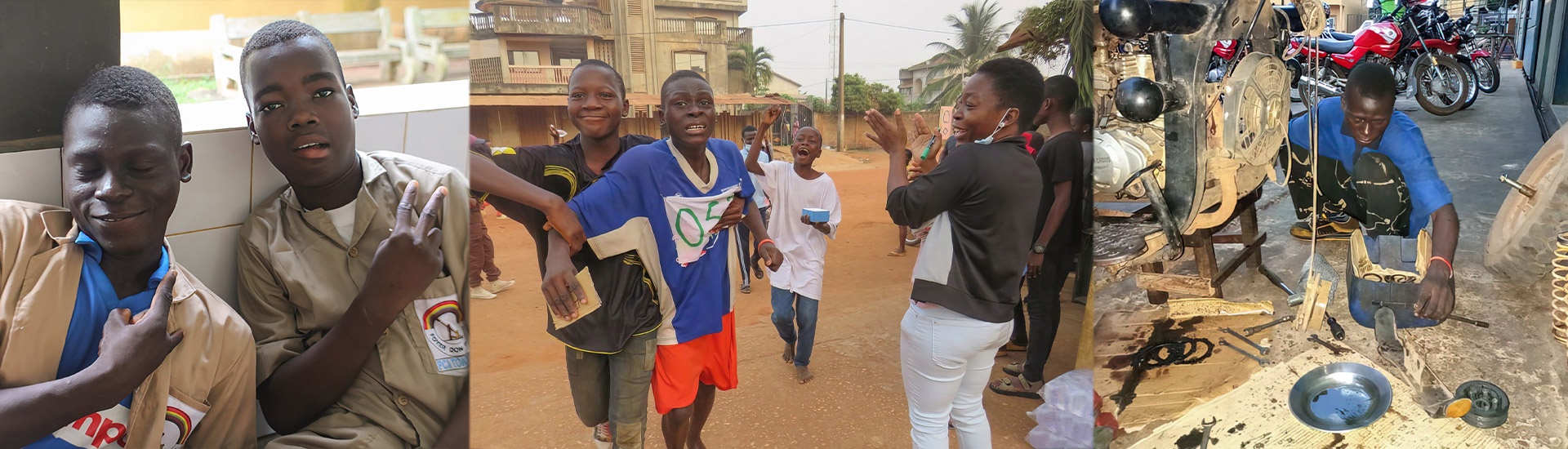 Dieudonné, un caso de éxito de Don Bosco en Benín al que el programa ‘Apadrina una escuela’ le cambió la vida