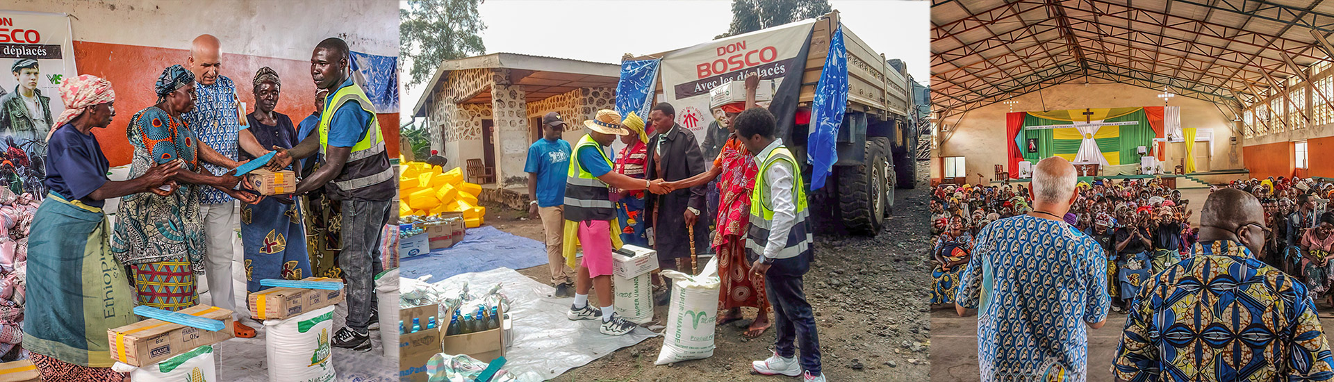 La población de RD Congo en la región Kivu del Norte vive una situación dramática por el conflicto