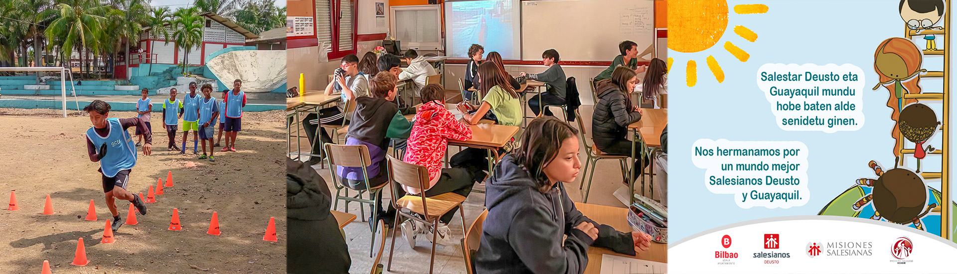 Concurso y encuentro fotográfico virtual entre el alumnado hermanado de Deusto y Guayaquil (Ecuador)