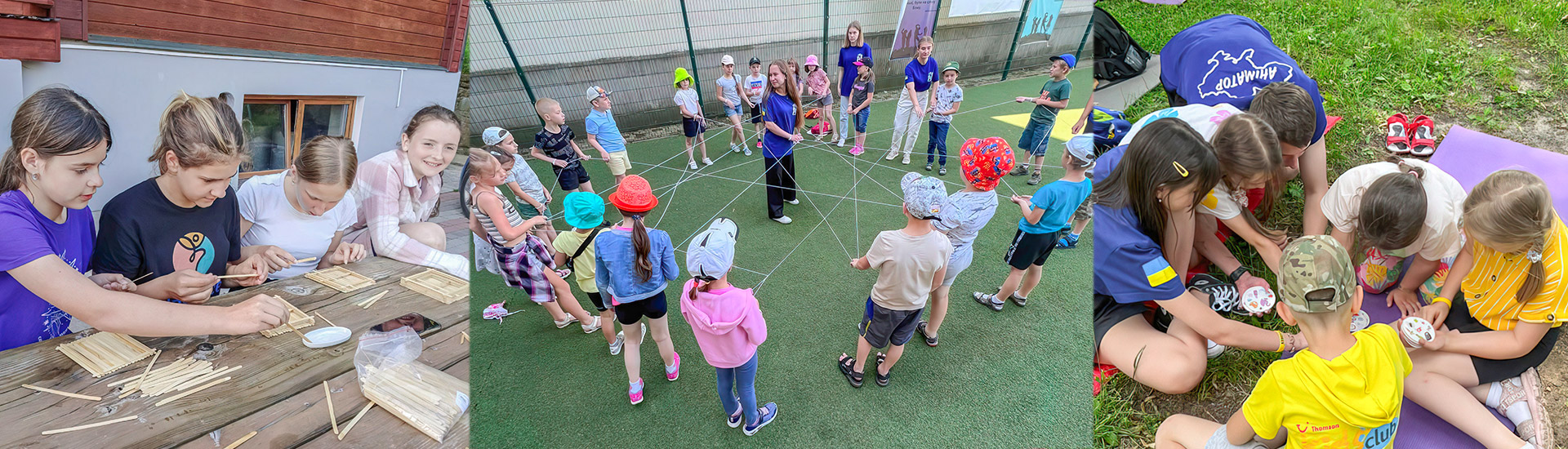 Emergencia Ucrania. Campamentos de verano en diversas ciudades para los menores desplazados y refugiados