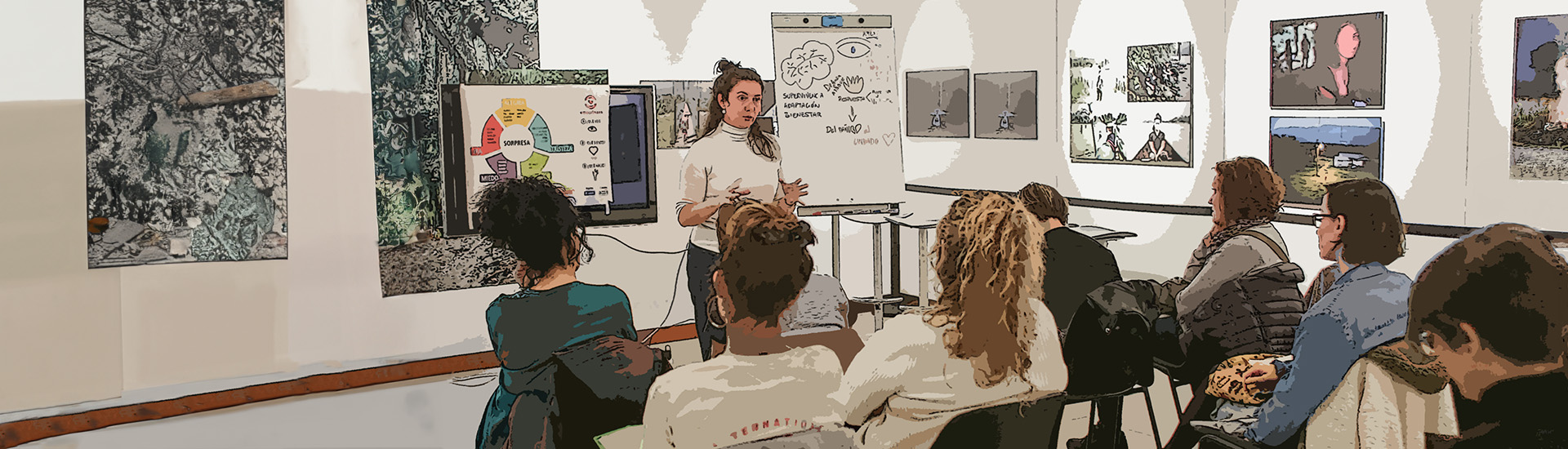 El pasado martes, día 10, dentro de las actividades del proyecto Barrios que cuentan, presentamos la guía didáctica Las Históricas de Villa de Vallecas. Educar desde la memoria histórica de las mujeres frente a los discursos de odio por parte de la asociación Herstóricas. Para abordar la creación de nuevas narrativas, la Fundación Por Causa compartió su experiencia y puso el foco en cómo aplicarlas desde el aula, teniendo en cuenta los casos exitosos con centros educativos. El proyecto Barrios que cuentan ha permitido establecer sinergias entre nuestra área de Transformación Social para la Ciudadanía Global y la Fundación Intered Madrid. María Monjas, coordinadora del proyecto, destaca que “hemos podido compartir estrategias, herramientas y manuales pedagógicos para entrar en el aula desde las miradas propias de cada organización y aportando un problema común como son los discursos de odio”. Durante el evento también presentamos el juego virtual Barrios que cuentan, que realiza un viaje interactivo por los barrios de Madrid. Este recurso educativo permite abordar temas como la igualdad, el respeto y la diversidad cultural. Los juegos desarrollan habilidades en los jóvenes para comprender y respetar las diferencias “Los juegos son herramientas poderosas para el aprendizaje, involucrando a estudiantes de manera activa y divertida. En un mundo diverso como el nuestro, es esencial que los jóvenes desarrollen habilidades para comprender y respetar las diferencias”, tal y como indica Ettore Ravina, técnico de educación para la Ciudadanía Global en Misiones Salesianas. “El juego -añade Ravina- desafía estereotipos y prejuicios, además de habilitar un espacio capaz de cuestionar sus propias creencias y comportamientos abordando la importancia de entender el racismo, el machismo y la discriminación LGTBIQ. Promueve la interculturalidad y fomenta el diálogo sobre estos problemas urgentes. Así, se contribuirá a formar una ciudadanía informada y consciente, preparada para un mundo globalizado y plural”. En su balance del trabajo colaborativo con los barrios de Madrid, María Monjas resalta que “en este proyecto ha sido clave el trabajo para generar tejido barrial, conectando los centros educativos con las realidades de sus barrios y distritos desde diferentes estrategias”. El proyecto Barrios que cuentan tiene en cuenta a las minorías olvidadas desde el reconocimiento de sus vivencias para imaginar y crear un mundo más justo.