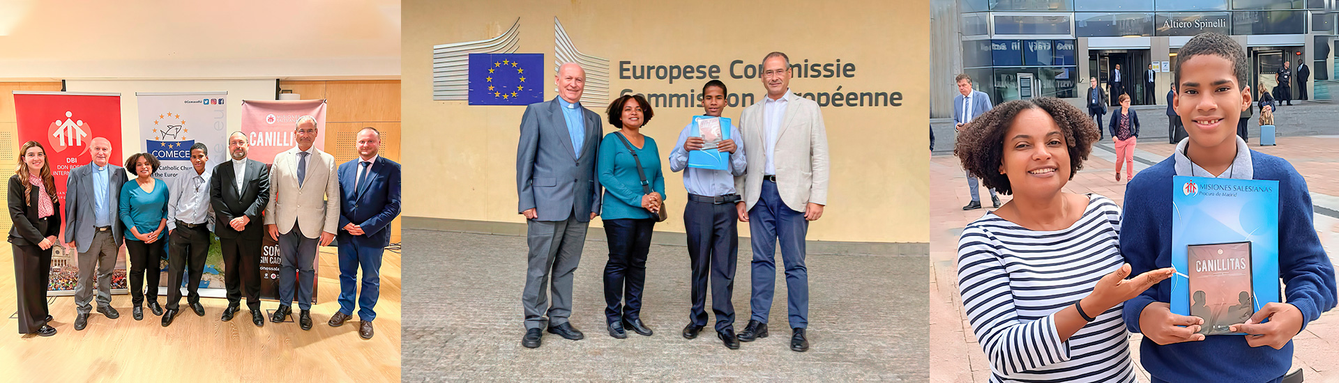 Las instituciones europeas abren sus puertas al documental 'Canillitas'