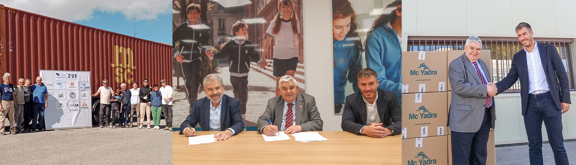 Los centros educativos en Touba y Abidjan reciben el apoyo de Mc Yadra