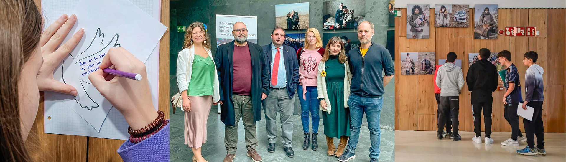 ‘La vida en una maleta’ lleva a Navarra la situación de la población ucraniana desplazada por la guerra