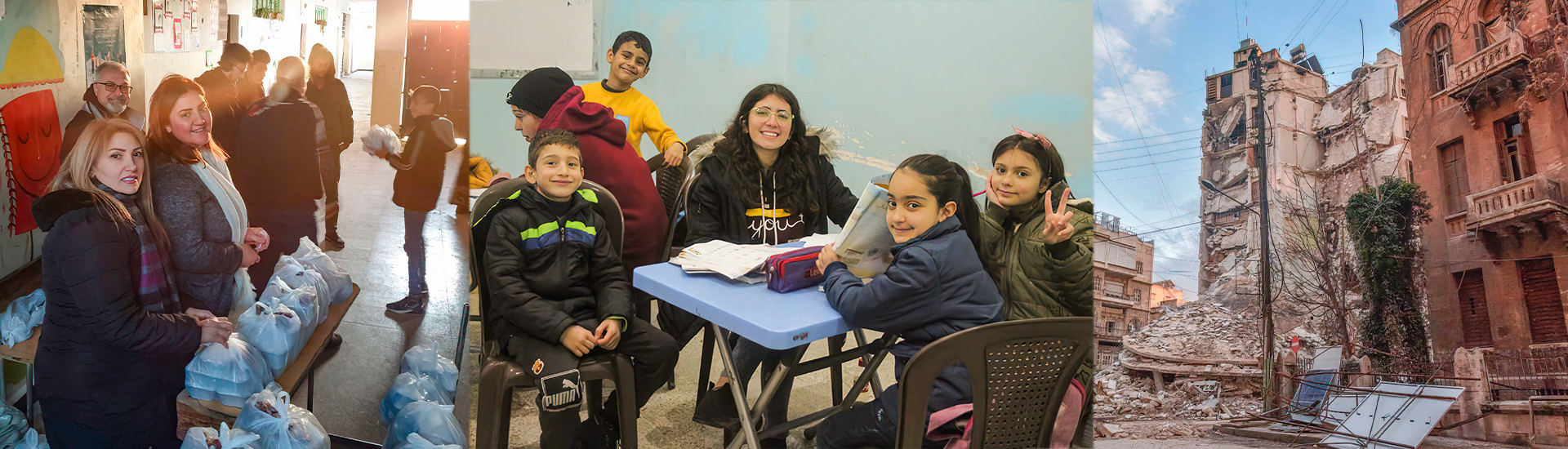 La esperanza en forma de ayuda de Don Bosco Alepo (Siria) un año después del devastador terremoto