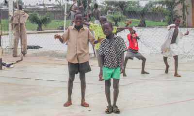 Acogida de menores víctimas de tráfico infantil en Costa de Marfil