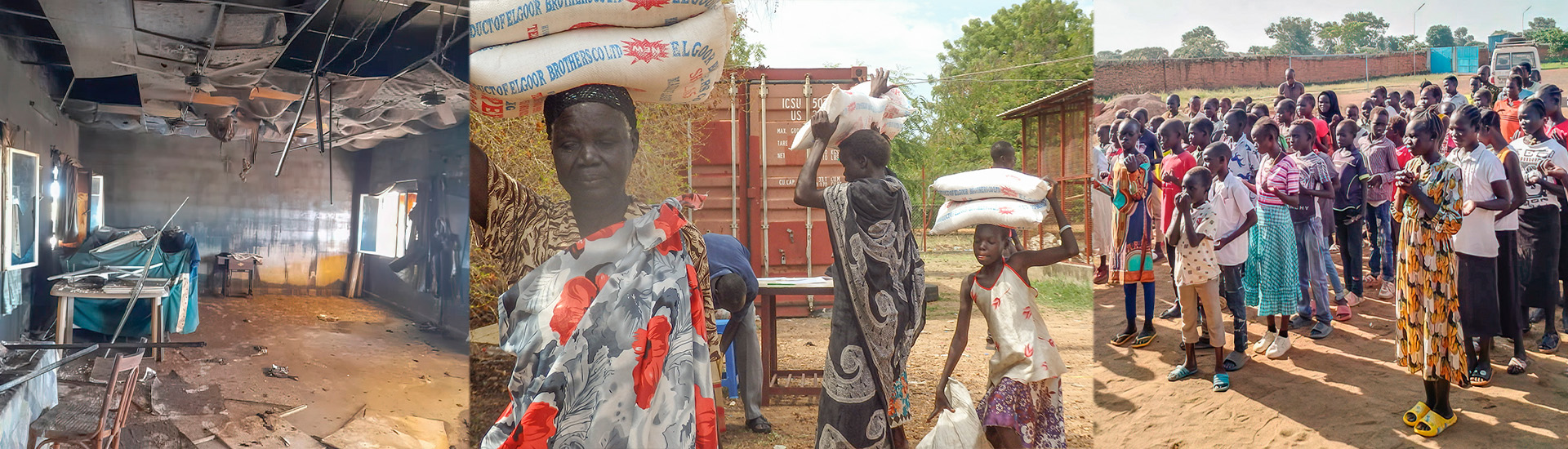 Una gran crisis humanitaria asola Sudán tras un año de guerra, hambre, pobreza y olvido