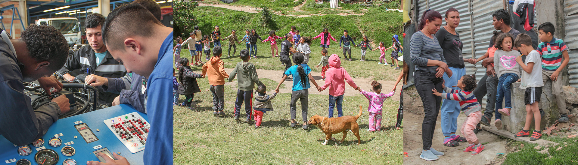 El Centro Juan Bosco Obrero, referencia salesiana en la zona más pobre y violenta al sur de Bogotá (Colombia)