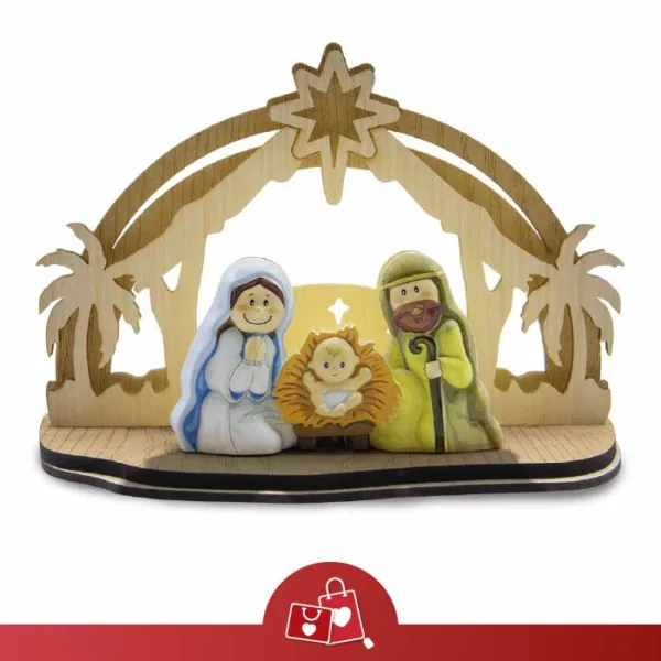 BELÉN INFANTIL ILUMINADO