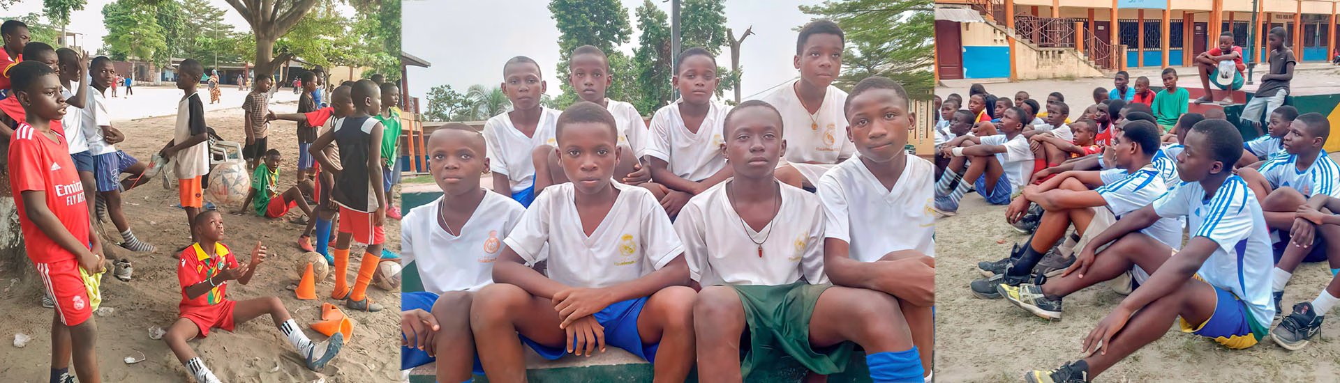 La Escuela Sociodeportiva del Real Madrid Don Bosco Pointre Noire (Congo), un espacio de aprendizaje seguro y motivador