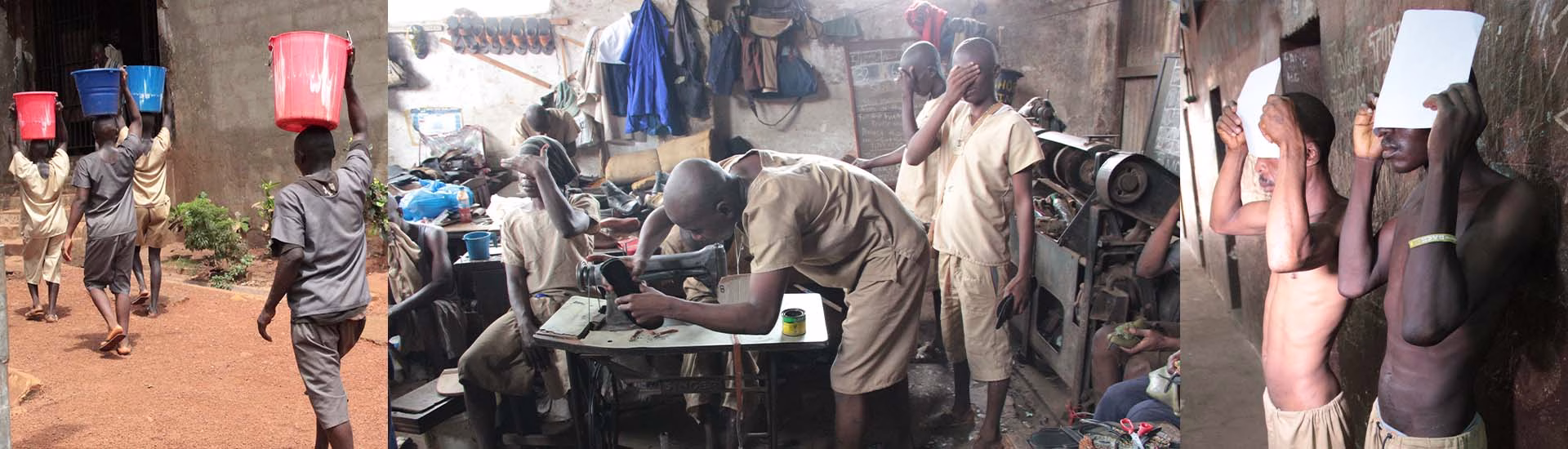 Atención a los menores en la cárcel de adultos de Sierra Leona