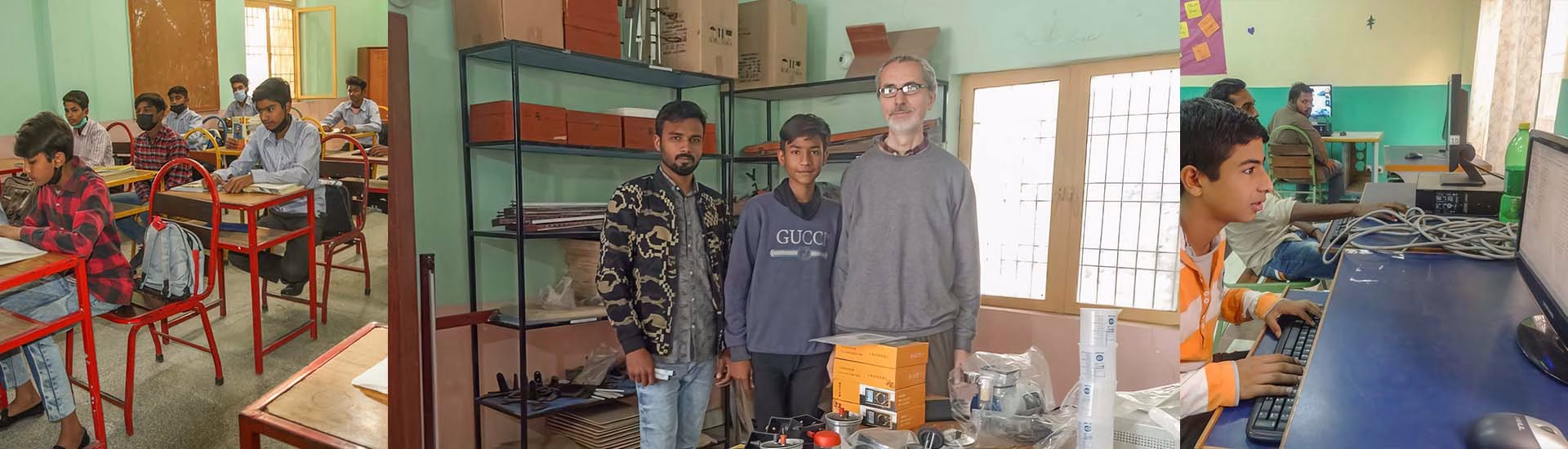 Instalación de paneles solares en Pakistán