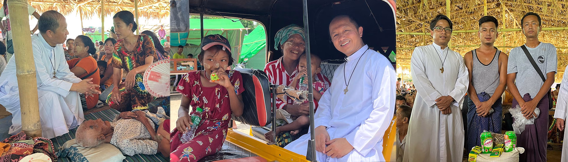 Los misioneros salesianos refuerzan su compromiso con la población más necesitada tras el terremoto en Myanmar