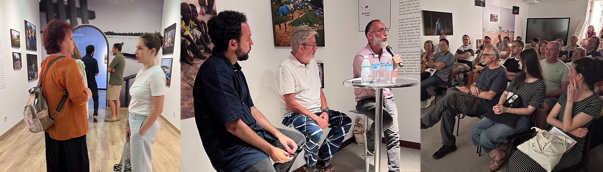 Enriquecedora charla con los autores para clausurar ‘Las Tres Fronteras’ en el Museo Misiones Salesianas