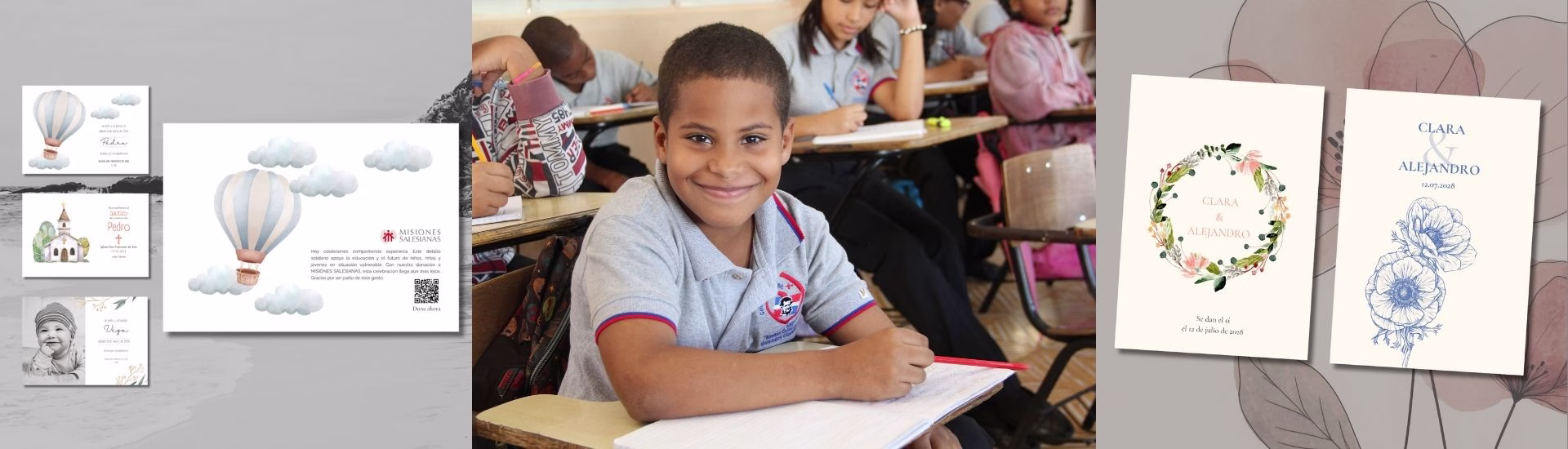 ‘Celebraciones Solidarias’: tu boda o un bautizo pueden transformar vidas donde más lo necesitan