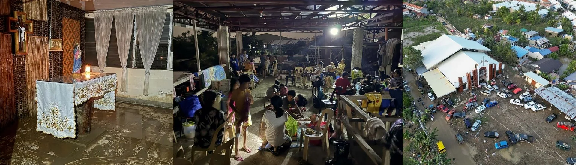 Graves daños en las casas salesianas de Filipinas por el paso de varios tifones consecutivos en los últimos días