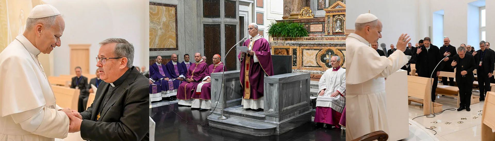 El Papa León XIV celebra la misa dominical en la Basílica del Sagrado Corazón, sede de los Salesianos en Roma